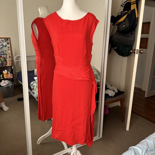 Caroline kilkenny red midi - caroline,